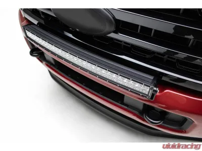 ZROADZ Front Bumper Top LED Mounting Kit w/ (1) ZROADAZ 30-inch Curved LED Bar Light Ford Superduty 2023-2025 - Z325971-KIT