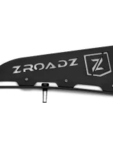 ZROADZ Black Mild Steel Front Roof LED Kit w/ (1) 50 Inch ZROADZ LED Curved Double Row Light Bar Chevrolet Silverado 1500 LTD 2022                                     - Z332281-KIT-C - Image 2