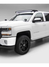 ZROADZ Black Mild Steel Front Roof LED Bracket to mount (1) 50 Inch ZROADZ or similar style Curved LED Light Bar Chevrolet Silverado 1500 LTD 2022                                     - Z332281 - Image 7