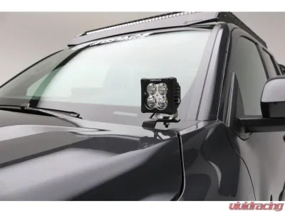 ZROADZ Ditch/Hood Light Bracket Mount Kit w/ (2) 3-inch ZROADZ G2 Series White LED Light Pods Toyota Tacoma 2024-2025 - Z369441-KIT2
