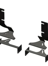 ZROADZ Black Mild Steel Rear Bumper LED Bracket to mount (2) 6 inch ZROADZ or similar style Chevrolet Silverado 2500HD | 3500HD 2020-2023                                     - Z381231 - Image 2