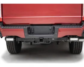 ZROADZ Rear Bumper Mounting Bracket Kit w/ (2) ZROADZ 6-inch Dual Row LED Light Bars Ford Superduty 2023-2025