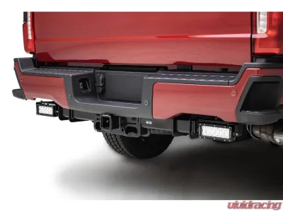 ZROADZ Rear Bumper Mounting Bracket Kit w/ (2) ZROADZ 6-inch Dual Row LED Light Bars Ford Superduty 2023-2025 - Z385971-KIT