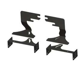 ZROADZ Rear Bumper Mounting Brackets to mount (2) 6" ZROADZ Dual Row LED Light Bars or Similar Ford Superduty 2023-2025