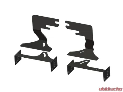 ZROADZ Rear Bumper Mounting Brackets to mount (2) 6" ZROADZ Dual Row LED Light Bars or Similar Ford Superduty 2023-2025 - Z385971