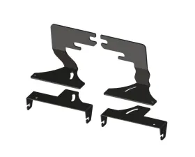 ZROADZ Rear Bumper Mounting Brackets to mount (2) 6" ZROADZ Single Row LED Light Bars or Similar Ford Superduty 2023-2025