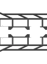 ZROADZ TRAILX.R1 Series Rock Sliders w/ Standard Angle Bolt-ON/Weld-On Toyota Tacoma 2024-2025                                     - Z749401 - Image 5