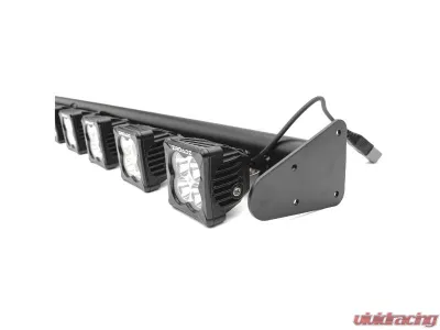 ZROADZ Multi-LED Roof Cross Bar w/ (10) 3-Inch ZROADZ Light Pods Jeep Gladiator 2019-2025 - Z934831-KITAW