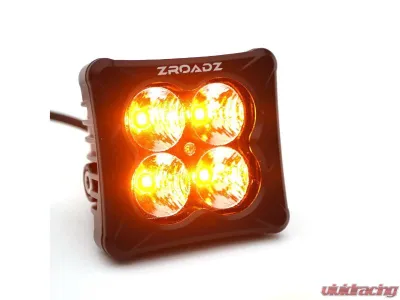 ZROADZ Multi-LED Roof Cross Bar w/ (10) 3-Inch ZROADZ Light Pods Jeep Gladiator 2019-2025 - Z934831-KITAW