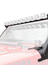 ZROADZ Multi-LED Roof Cross Bar and 2-Pod A-Pillar Brackets Jeep Gladiator 2019-2025                                     - Z934931-BK2 - Image 6