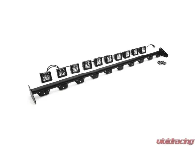 ZROADZ Multi-LED Roof Cross Bar and 4-Pod A-Pillar Complete Kit w/ (14) 3-Inch ZROADZ Light Pods Jeep Gladiator 2019-2025 - Z934931-KIT4AW