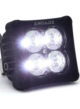 ZROADZ Multi-LED Roof Cross Bar and 4-Pod A-Pillar Complete Kit w/ (14) 3-Inch ZROADZ Light Pods Jeep Gladiator 2019-2025                                     - Z934931-KIT4AW - Image 9