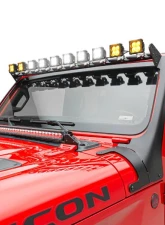 ZROADZ Multi-LED Roof Cross Bar and A-Pillar Kit w/ (10) 3-Inch ZROADZ Light Pods Jeep Gladiator 2019-2025                                     - Z934931-KITAW - Image 8