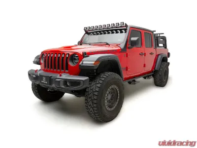 ZROADZ Multi-LED Roof Cross Bar and A-Pillar Kit w/ (10) 3-Inch ZROADZ Light Pods Jeep Gladiator 2019-2025 - Z934931-KITAW