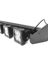 ZROADZ Multi-LED Roof Cross Bar and A-Pillar Kit w/ (10) 3-Inch ZROADZ Light Pods Jeep Gladiator 2019-2025                                     - Z934931-KITAW - Image 8