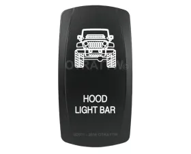 sPOD Rocker JK Hood Light Bar Switch