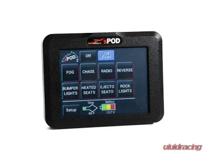 sPOD Add-On Touchscreen w/ 30ft Cable - 860805