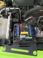 sPOD BantamX w/ Green LED Switch Panel Jeep Wrangler JK 2009-2018                                     - 870075 - Image 6