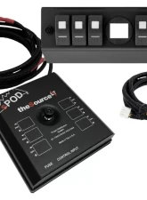 sPOD SourceLT w/ Genesis Adapter & Amber LED Switch Panel Jeep Wrangler JK 2007-2008                                     - 873120 - Image 2