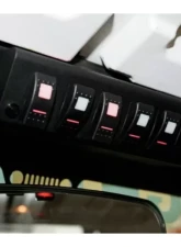 sPOD SourceLT w/ Green LED Switch Panel Jeep Wrangler JK 2009-2018                                     - 873165 - Image 2