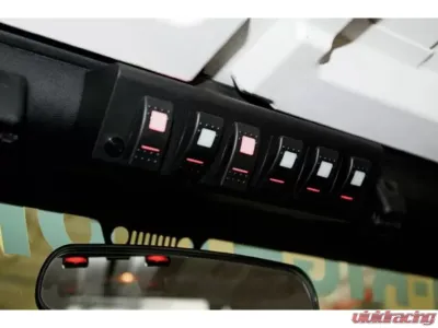 sPOD SourceLT w/ Green LED Switch Panel Jeep Wrangler JK 2009-2018 - 873165