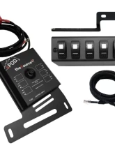 sPOD SourceLT w/ Green LED Switch Panel Jeep Wrangler JK 2009-2018                                     - 873165 - Image 6