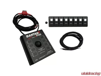 sPOD BantamX Modular w/ 36" Battery Cables Blue LED Universal - BXMOD36B