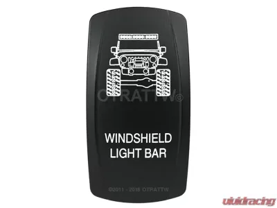sPOD JK Windshield Light Bar Rocker Switch - VVPZCJK-A12