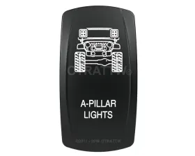 sPOD JK A-Pillar Lights Rocker Switch