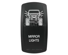sPOD JK Mirror Lights Rocker Switch