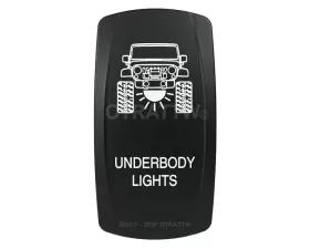 sPOD JK Underbody Lights Rocker Switch