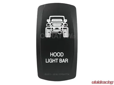 sPOD JK Hood Light Bar Rocker Switch - VVPZCJK-HLB