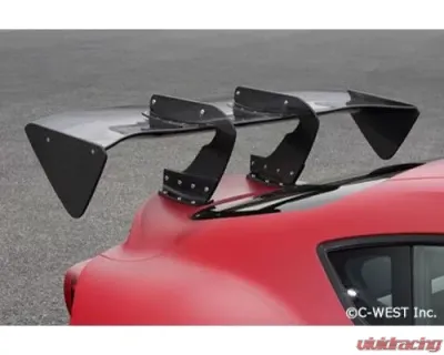C-West CFRP 1520mm Swan Neck GT-Wing Toyota Supra A90 2020-2024 - CWT-GTWSN1520DB