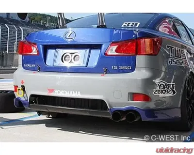 C-West PFRP Rear Bumper Lexus IS250 | IS350 2005-2008 - CWT-CGS01ARBPF