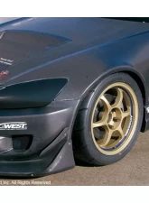 C-West FRP Right|Left Front Fender Honda S2000 AP1 | AP2 1999-2009                                     - CWT-CAP01A-FFFR - Image 2