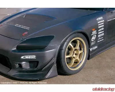 C-West FRP Right|Left Front Fender Honda S2000 AP1 | AP2 1999-2009 - CWT-CAP01A-FFFR
