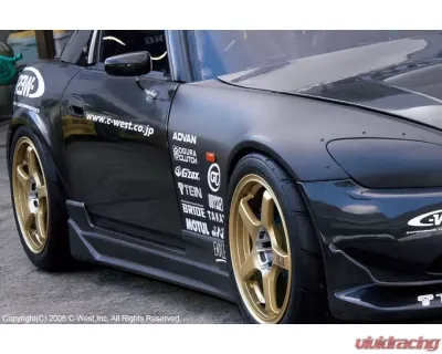 C-West FRP Right Front Fender Honda S2000 AP1 | AP2 1999-2009 - CWT-CAP01A-FFFRRH
