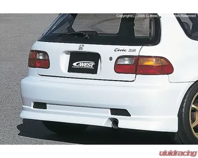 C-West PFRP 3pc Aero Set Honda Civic EG6 - CWT-CEG01A-3PPF