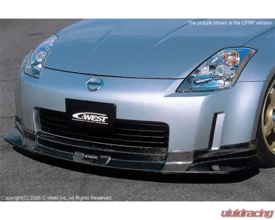 C-West CFRP Front Half Spoiler Nissan 350Z Z33 2005-2008 - CWT-CZ3301B-FHSCF