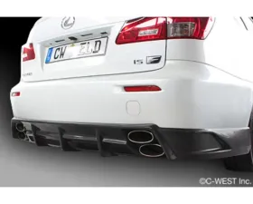 C-West CFRP Type-2 Rear Diffuser Lexus IS-F 2013+