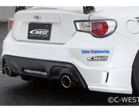 C-West FRP/CFRP Rear Half Spoiler Toyota GT86 2012-2016