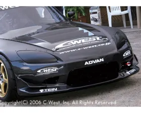 C-West PFRP N1 Front Bumper Type-II Honda S200 1999-2009