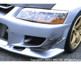 C-West PCC Front Canards Mitsubishi Evo 8 2003-2005
