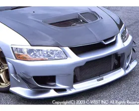 C-West PCC Under Panel for N1 Front Bumper Mitsubishi Evo 8 2003-2005