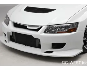 C-West PFRP Type-GT Front Bumper Mitsubishi Evo 8 2003-2005