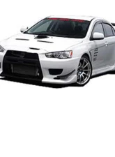 C-West PFRP 3P Aero Set Mitsubishi Evo X 2007                                     - CWT-CCZ01A-3PPF - Image 2