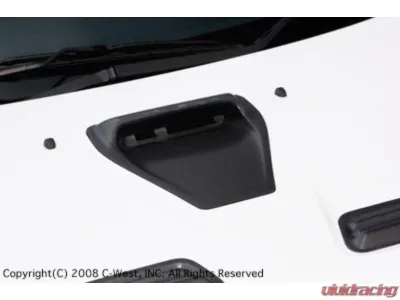 C-West CFRP Bonnet Air Intlet Ducts Mitsubishi Evo X 2007 - CWT-CCZ01A-BAICF
