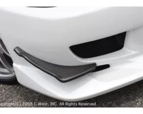 C-West CFRP Front Canards Mitsubishi Evo X 2007