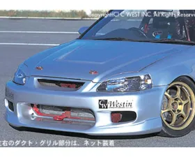 C-West PFRP Front Bumper Honda Civic 1997-1998