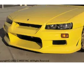 C-West PFRP Front Bumper Nissan Skyline 1999-2002